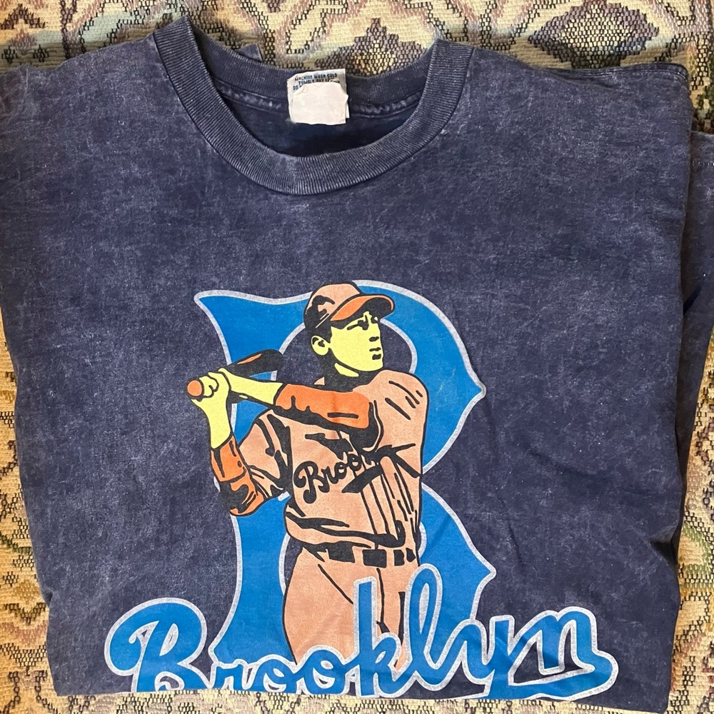 Vintage Nutmeg Mills Brooklyn Cooperstown Collection T-shirt